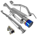 Coolstuffguru Compatible with Acura Integra Gs-R Jdm 4" Titanium Burnt Tip Catback Muffler