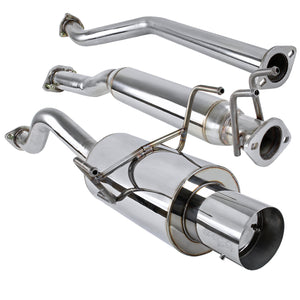 Coolstuffguru Compatible with Acura RSX N1 Style Base 2.0L DOHC Type S Catback Exhaust Muffler System