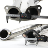 Coolstuffguru Compatible with Nissan 350Z Fairlady Z Z33 4.9" Stainless Dual Catback Exhaust