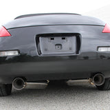 Coolstuffguru Compatible with Nissan 350Z Fairlady Z Z33 4.9" Stainless Dual Catback Exhaust