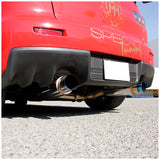 Coolstuffguru Compatible with Mitsubishi Lancer Evo X Dual Titanium Burn Tip Catback Exhaust System