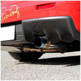 Coolstuffguru Compatible with Mitsubishi Lancer Evo X Dual Titanium Burn Tip Catback Exhaust System