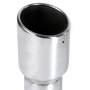 Coolstuffguru Compatible with Ford Mustang 2.3L EcoBoost Catback Exhaust System Stainless Steel Chrome Tip