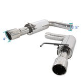 Coolstuffguru Compatible with Ford Mustang 2.3L EcoBoost Catback Exhaust System Stainless Steel Chrome Tip