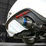 Coolstuffguru Compatible with Ford Mustang 2.3L EcoBoost Catback Exhaust System Stainless Steel Burnt Tip