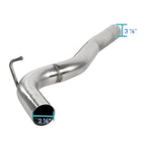 Coolstuffguru Compatible with Ford Mustang 2.3L EcoBoost Catback Exhaust System Stainless Steel Burnt Tip