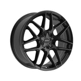 1 X Motiv 435B Foil 17X7.5 5X4.50/5X120 74.1 Hub +40 Offset Black Wheel Rim
