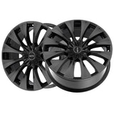 1 X Motiv 436B 16X7.5 5X108/5X4.50 73.1 Hub +38 Offset Black Wheel Rim