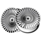 1 X Motiv 438C 22X9 6X135/6X5.50 106.2 Hub +25 Offset Chrome Wheel Rim