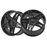 1 X Motiv 440B 18X7.5 5X4.50/5X120 74.1 Hub +40 Offset Black Wheel Rim