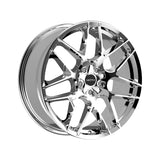 1 X Motiv 435C 20X8.5 5X108/5X4.50 73.1 Hub +40 Offset Chrome Wheel Rim