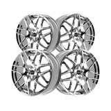 1 X Motiv 435C 20X8.5 5X108/5X4.50 73.1 Hub +40 Offset Chrome Wheel Rim