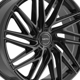 1 X Motiv 429B Align 22X9 5X4.50/5X120 74.1 Hub +40 Offset Black Wheel Rim