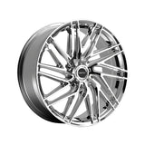 1 X Motiv 429C Align 20X8.5 5X4.50 74.1 Hub 40 Offset Chrome Wheel Rim