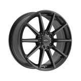 1 X Motiv 431B 16X7.5 5X112/5X4.50 73.1 Hub +40 Offset Black Wheel Rim