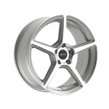 1 X Motiv 433MS Blade 16X7.5 5X4.50 73.1 Hub +40 Offset Silver Wheel Rim