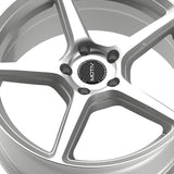 1 X Motiv 433MS Blade 16X7.5 5X4.50 73.1 Hub +40 Offset Silver Wheel Rim