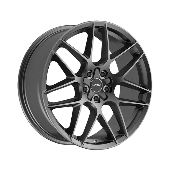 1 X Motiv 435G Foil 20X8.5 5X4.50/5X120 74.1 Hub +40 Offset Graphite Wheel Rim