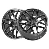 1 X Motiv 435G Foil 18X8 5X4.50 74.1 Hub 42 Offset Graphite Wheel Rim