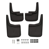 Coolstuffguru Compatible with Ford F150 4 piece Splash Guard Mud Flaps w/ Wheel Lip Front+Rear