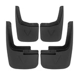 Coolstuffguru Compatible with Ford F150 4 piece Splash Guard Mud Flaps w/ Wheel Lip Front+Rear