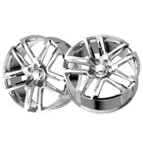 1 X O.E. Revolution C-32 Nano Chrome 22X9 6x139.7 78.1 Hub 31 Offset Chrome Wheel Rim