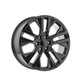 1 X O.E. Revolution D-36 Gloss Black 26X10 6x139.7 78.1 Hub 31 Offset Black Wheel Rim