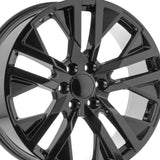 1 X O.E. Revolution D-36 Gloss Black 26X10 6x139.7 78.1 Hub 31 Offset Black Wheel Rim