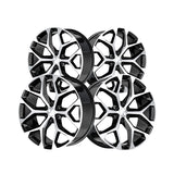 1 X O.E. Revolution G-09 Gloss Black & Machined 24X10 6x139.7 78.1 Hub 24 Offset Black Wheel Rim