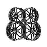 1 X O.E. Revolution G-40 Gloss Black 24X10 6x139.7 78.1 Hub 31 Offset Black Wheel Rim
