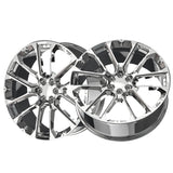 1 X O.E. Revolution G-40 Nano Chrome 26X10 6x139.7 78.1 Hub 31 Offset Chrome Wheel Rim