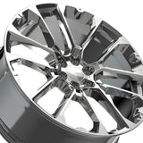 1 X O.E. Revolution G-40 Nano Chrome 26X10 6x139.7 78.1 Hub 31 Offset Chrome Wheel Rim