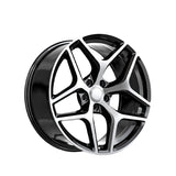 1 X O.E. Revolution Z28 Gloss Black & Machined 20X10 5x120 67 Hub 35 Offset Black Wheel Rim