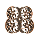 1 X O.E. Revolution Z28 Matte Bronze 22X10 5x120 71.5 Hub 25 Offset Bronze Wheel Rim