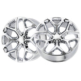 1 X OE Performance 176 22X9 6X5.50 78.1 Hub +24 Offset Chrome Plated Wheel Rim