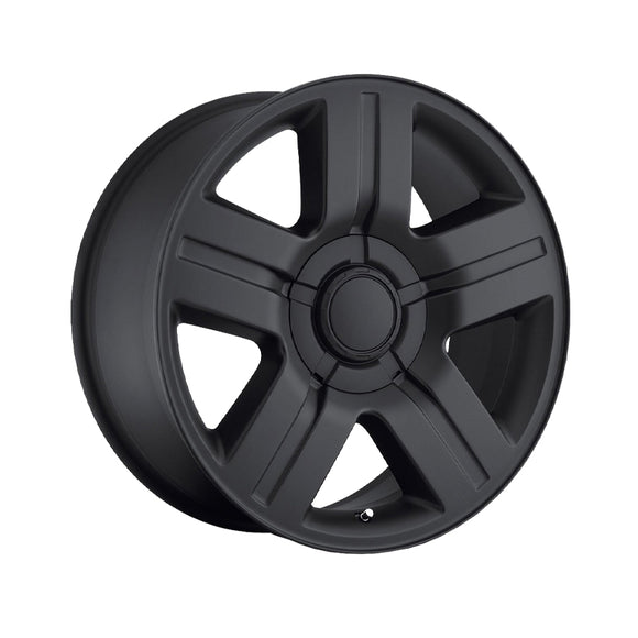 1 X OEP 147B 20X8.5 6X5.50 78.1 Hub +30 Offset Gloss Black Wheel Rim
