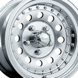 Pacer 040162M ALUMINUM MOD 14X6 5X4.50 83.06 Hub +06 Offset Mirror Wheel Rim