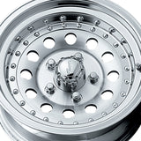 Pacer 040162M ALUMINUM MOD 14X6 5X4.50 83.06 Hub +06 Offset Mirror Wheel Rim