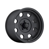 1 X Pacer 164B LT Mod Black 17X9 8X170 130.75 Hub -12 Offset Matte Black Wheel Rim