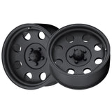 1 X Pacer 164B LT Mod Black 17X9 8X170 130.75 Hub -12 Offset Matte Black Wheel Rim