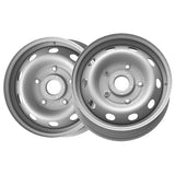 1 X Pacer 180S Sprinter 16X6.5 6X130 84.1 Hub +54 Offset Silver Wheel Rim