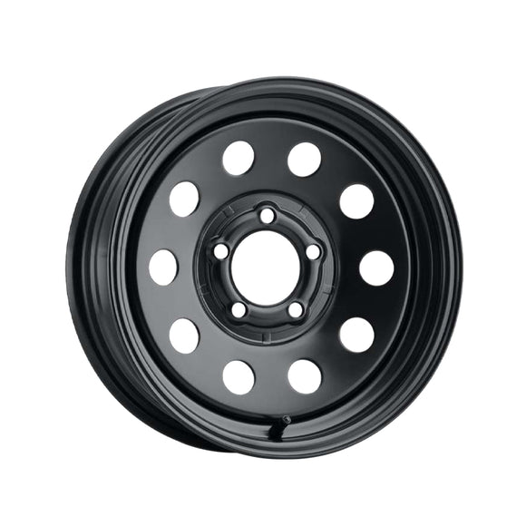 1 X Pacer Trailer 229B Black Modular Trailer 13X4.5 5X4.50 81.03 Hub +00 Offset Black Wheel Rim