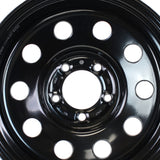 1 X Pacer Trailer 229B Black Modular Trailer 13X4.5 5X4.50 81.03 Hub +00 Offset Black Wheel Rim