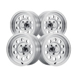 1 X Pacer 881MC 15X6 5X4.50 81.03 Hub 0 Offset Machined Finished Wheel Rim