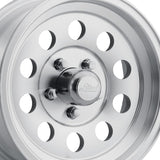 1 X Pacer 881MC 15X6 5X4.50 81.03 Hub 0 Offset Machined Finished Wheel Rim