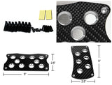 Coolstuffguru Jdm Real Carbon Fiber Wrap Cf Aluminum Auto Trans At Racing Pedal