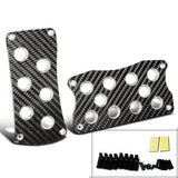 Coolstuffguru Jdm Real Carbon Fiber Wrap Cf Aluminum Auto Trans At Racing Pedal