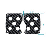 Coolstuffguru Jdm Real Carbon Fiber Wrap Cf Aluminum Manual Mt Racing Pedal