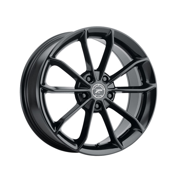 Platinum 066 17X8 5X120 74.10 Hub +35 Offset Black Wheel Rim