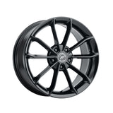 Platinum 066 18X8 5X112 66.56 Hub +40 Offset Black Wheel Rim